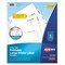 Avery 11 x 8.5 Big Tab Printable Label 5-Tab Dividers - White/Large (20/Pack)